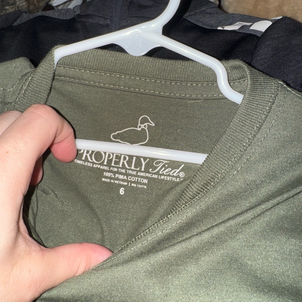 Properly Tied Olive Green T-Shirt